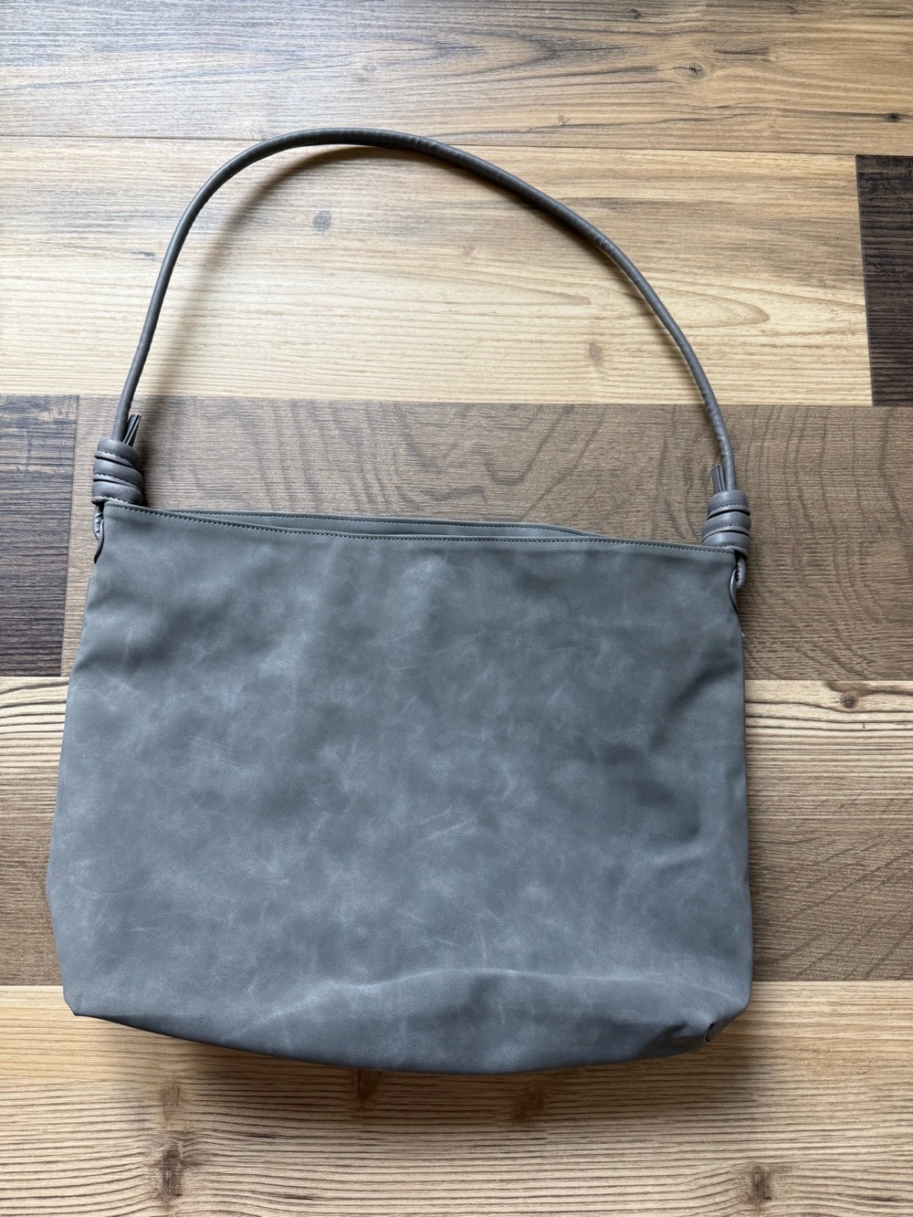 8 Other Reasons Betsy Slouch Tote Bag Stone Gray NWOT Boho Minimalist Casual